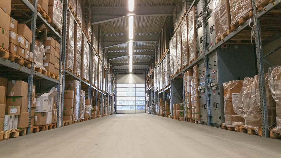 Warehouse area
